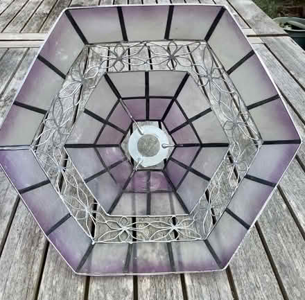 Photo of free Purple / lilac lampshade (Great Gaddesden HP1) #2