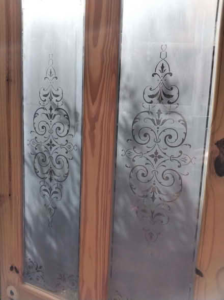 Photo of free Standard size glazed wood internal door (Allerton L18) #3