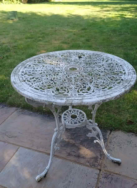 Photo of free Metal garden table (Winkwell HP1) #1