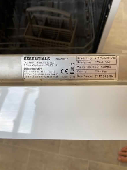 Photo of free Dishwasher (CT17) #3