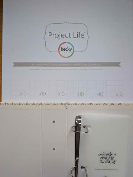 Photo of free 12"x12" Photo binder w/sleeves (Teele Square) #2