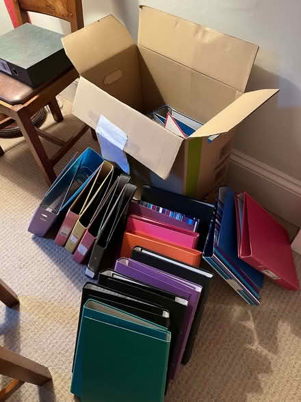 Photo of free Lever-Arch files and ringbinders (Norham Manor OX2) #2