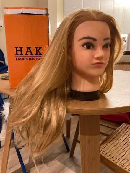 Photo of free Hair styling model head (Harrogate Beckwithshaw HG3) #1
