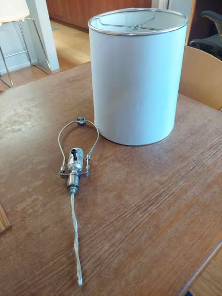 Photo of free Lamp shade and Harp (West San Jose) #1