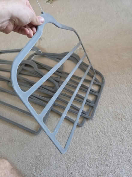 Photo of free 6 velvet hangers (Bedford) #2
