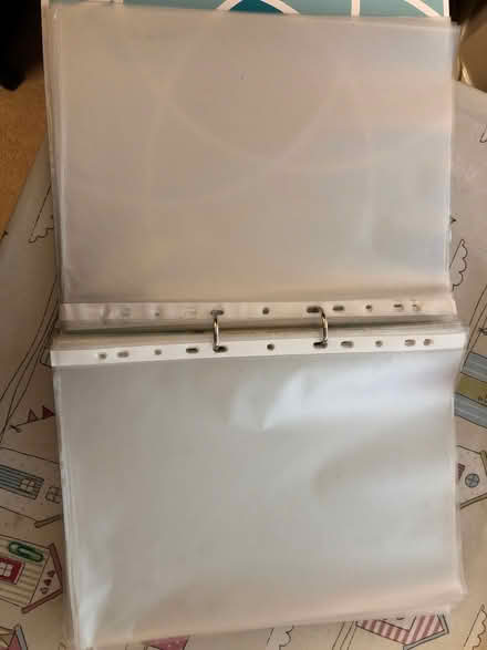 Photo of free A4 folder of punched pockets (like Nyrex pockets) (Elstow MK42) #1