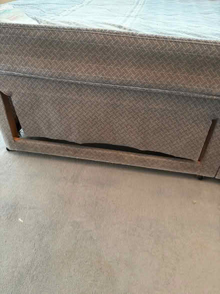 Photo of free 3/4 bed divan base and mattress (Hereford HR1) #4