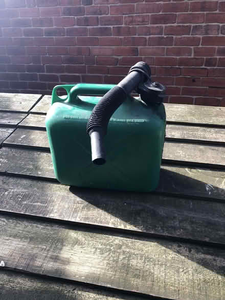Photo of free 5 litre petrol can (Greystones S11) #1