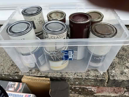 Photo of free Assorted Tester pots of Paint (denby, DE5) #1