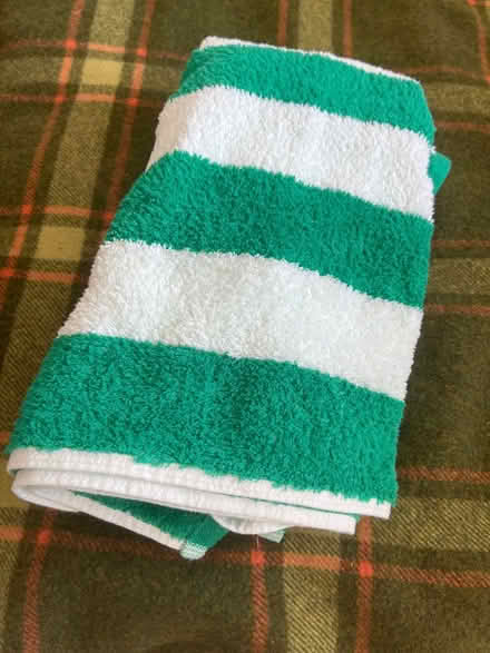 Photo of free 100% cotton beach towel (W12) #1