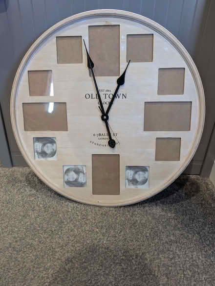 Photo of free Large Photo Wall Clock (Blackborough End PE32) #1