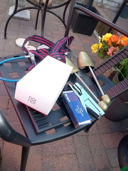 Photo of free Miscellaneous, Stapler And Staples, Bicycle Lock, 2 CD Racks (Dairy Lane Estate DH4) #1