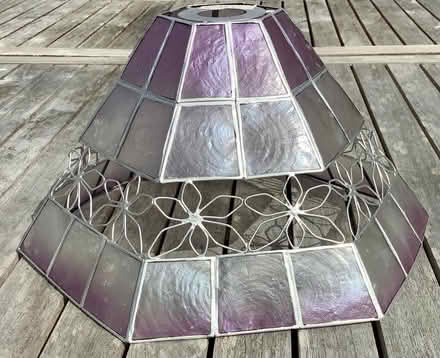 Photo of free Purple / lilac lampshade (Great Gaddesden HP1) #1