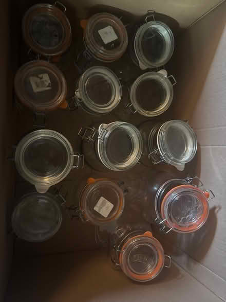 Photo of free Glass storage jars (Coalpit Heath BS36) #1