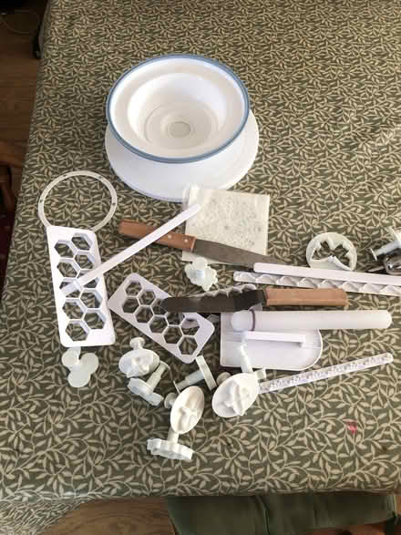 Photo of free Cake decoration stand and tools (Greystones S11) #1