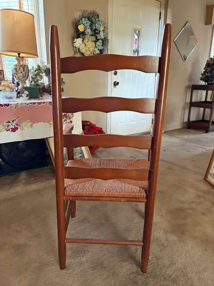 Photo of free Wood chair with arms (River Edge, NJ) #2