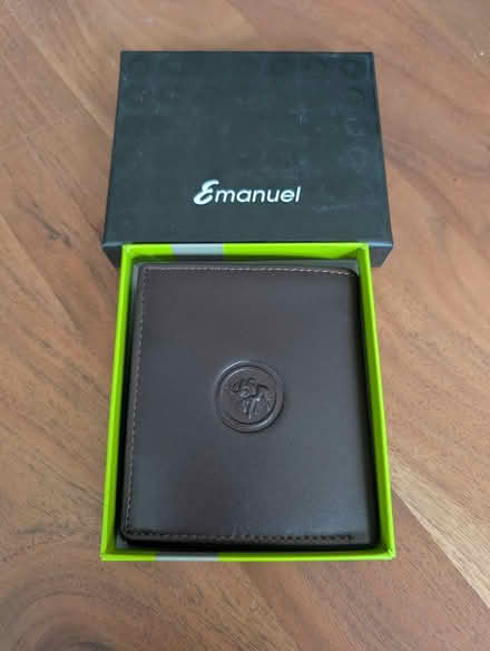 Photo of free Leather wallet (fits ILS bills ₪) (Teele Square) #2