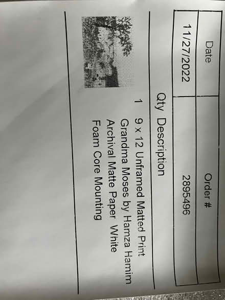 Photo of free Grandma Moses print (Arlington) #2