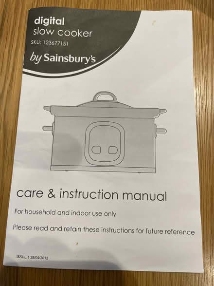 Photo of free Slow Cooker (Lightpill GL5) #3