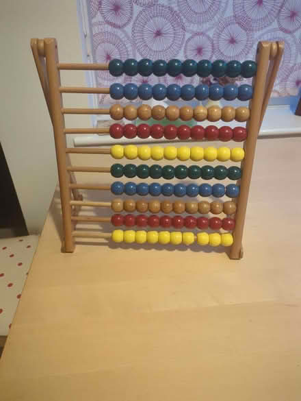 Photo of free Wooden abacus (Stretford) #1