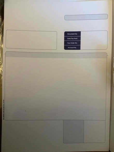 Photo of free SAGE invoice paper. (Palmers Green N14) #1