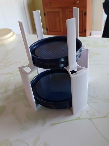 Photo of free Two-tier small lid stacker (Carlingwood) #1