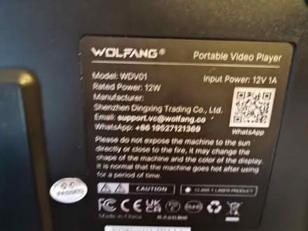 Photo of free Portable dvd player (DE24 Alvaston) #2