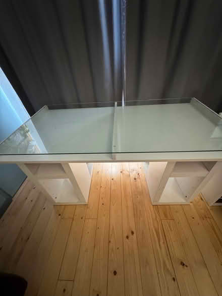 Photo of free White IKEA Desk (Wheathampstead AL4) #1