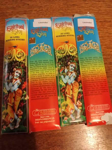 Photo of free 4 packs lavender incense (Tottenham Hale N17) #1