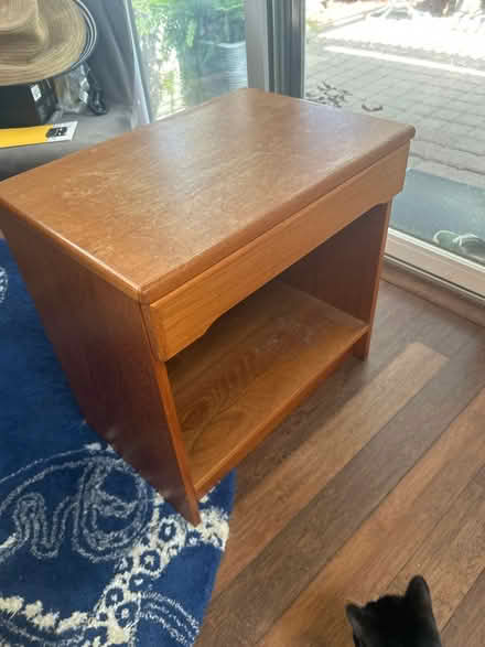 Photo of free Used pair teak end tables (Walnut Creek) #1