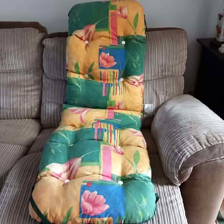 Photo of free Recliner garden chair cushions (Lexden CO3) #1
