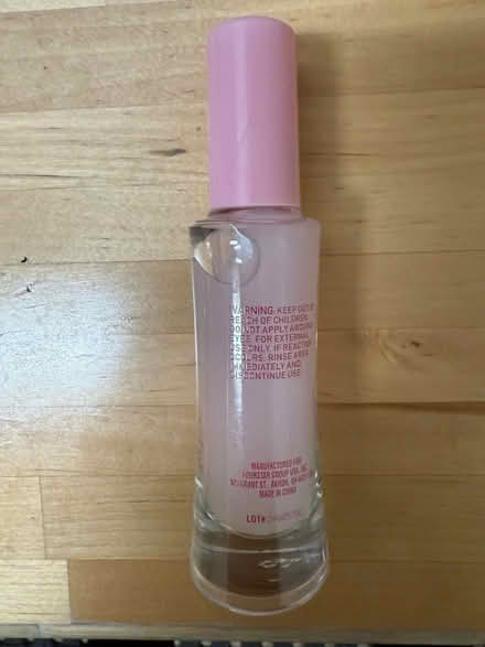 Photo of free Bottle of Glow-Up hair-facial serum (Valencia Avenue, Sunnyvale) #2