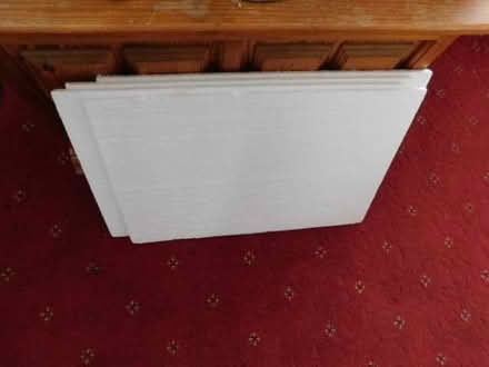 Photo of free 4 Polystyrene sheets 60cm x 40cm x 10mm (Grays RM17) #1