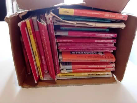 Photo of free Box of assorted used maps (RG30) #1
