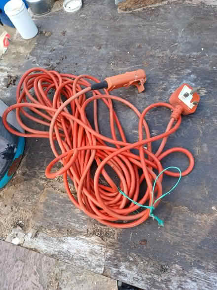 Photo of free Lawn mower extension cable (Mile Cross NR3) #1