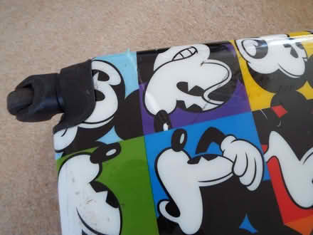 Photo of free Mickey Mouse Hard shell zipped pull along suitcase (Bingham NG13) #2