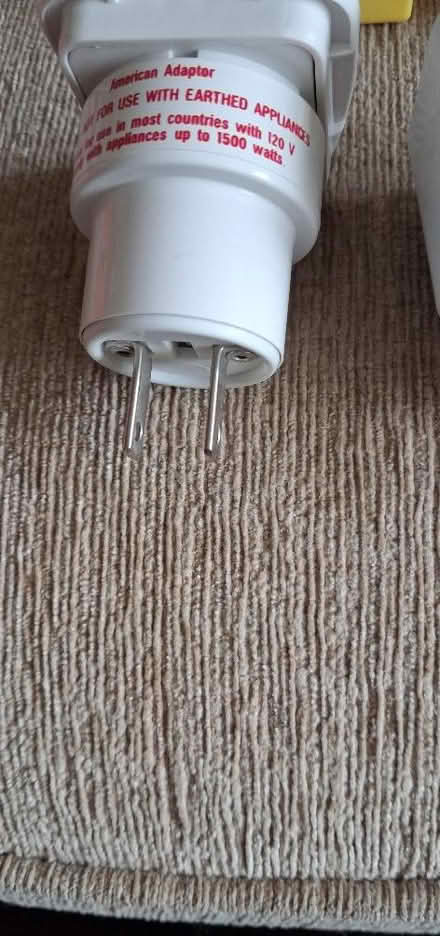 Photo of free Travel plugs (KGH area NN16) #2