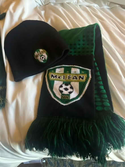 Photo of free McLean soccer Hat/scarf (Arlington) #1