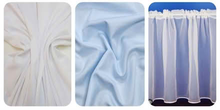 Photo of White or blue Fabric - various (Stourbridge) #1