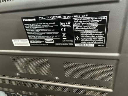 Photo of free Panasonic TV (Eltham) #4