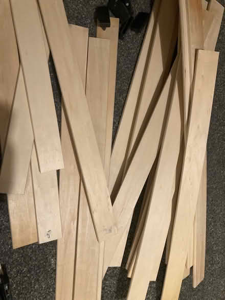Photo of free Wooden slats for a bed (Bournville Station) #1