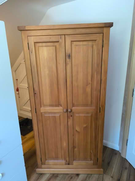 Photo of free Excellent quality large solid wood wardrobe (Kenley CR8) #2