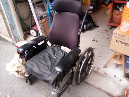 Photo of free Wheelchair. Not transfer chair (Oakville - dorval.and qew) #2