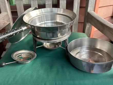 Photo of free Stainless steel chafing dish (Somerville, MA) #1