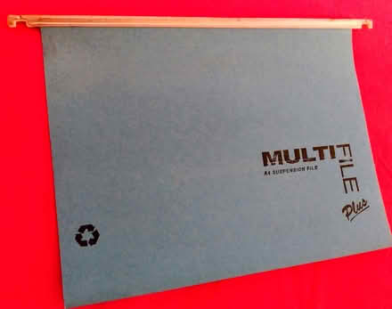 Photo of free A4 hanging files with some tabs (Brightlingsea CO7) #1