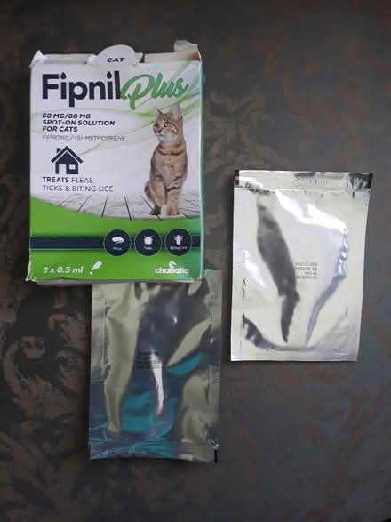 Photo of free Fipnil Plus Cat Flea Treatment (CT15) #1