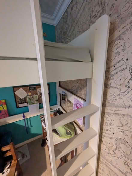 Photo of free Single size loft bed (mattress not included) (Longton PR4) #4