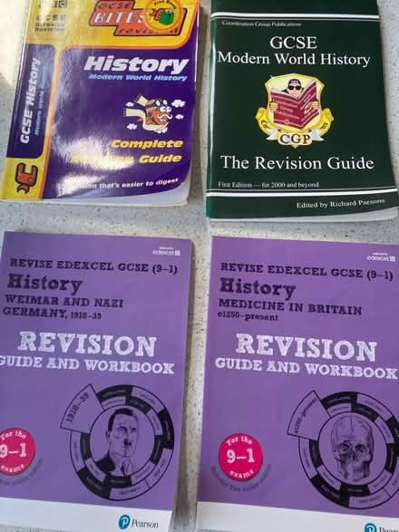 Photo of free History revision books (Beauchief S8) #1