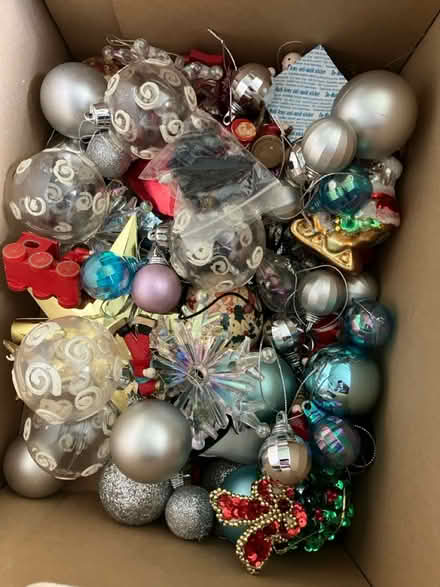Photo of free Christmas tree decorations (NE5 etal lane) #1