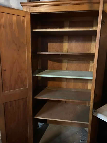 Photo of free Wooden armoire (Somerville, MA) #2